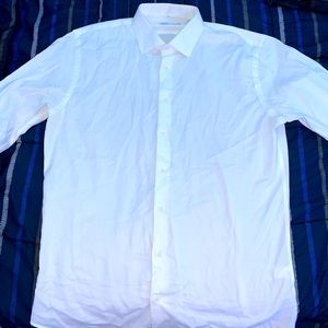 Men’s Nordstrom Rack White French Cuff Dress Shirt